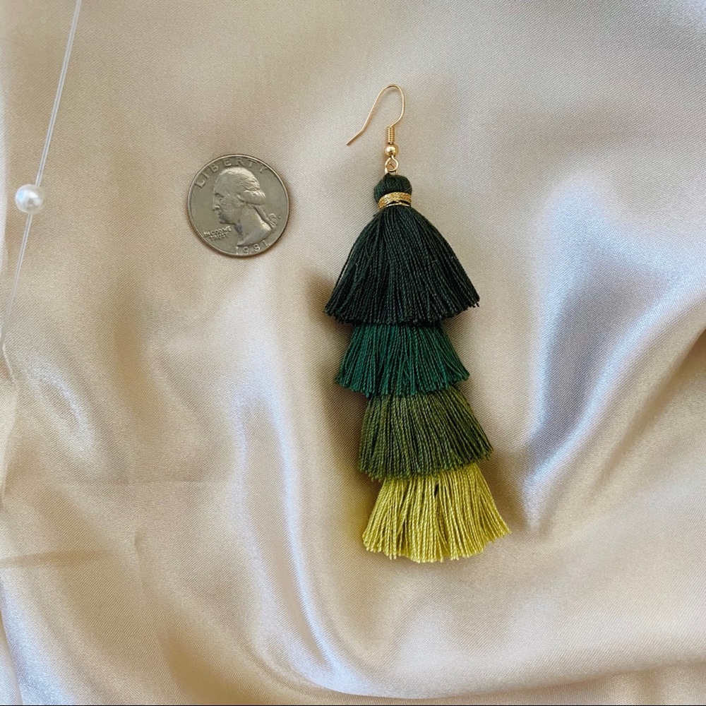 Kona” Earrings / Tassels Color Earrings - Picture 2 of 5